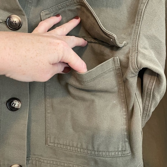 The Rita Row Edda khaki jacket army green size small - Picture 6 of 8